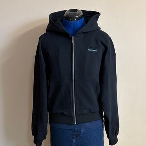 P’tula Hoodie with Feels Good logo- Black